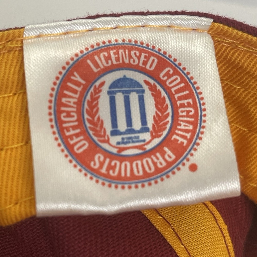 University of Minnesota Gophers Baseball Cap Maroon Gold Embroidered Adjustable - Picture 6 of 7